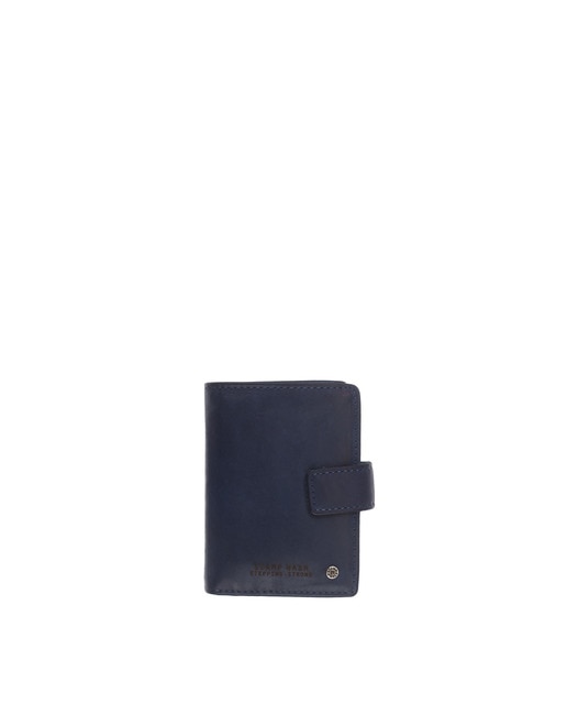 Tarjetero de hombre en piel color azul · Stamp · El Corte Inglés