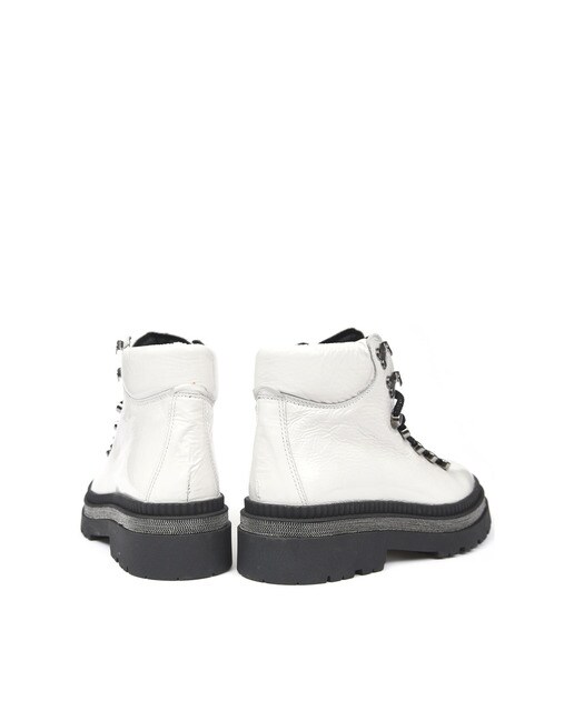 Botas de mujer de piel color blanco · Alpe · El Corte Inglés