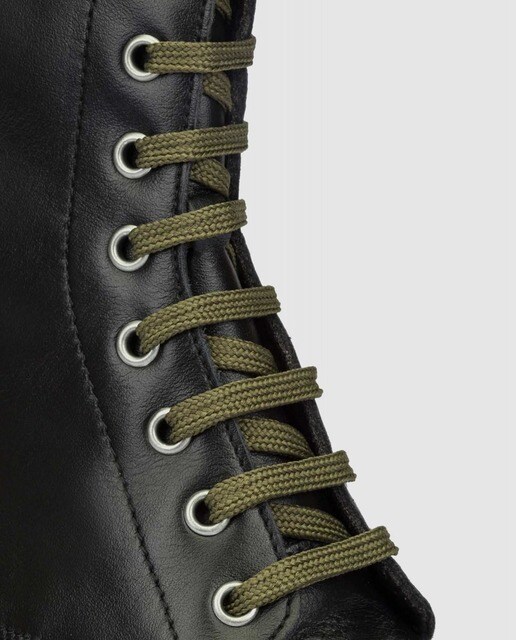 Botines de mujer en negro con suela y cordones en verde · Yokono · El Corte  Inglés