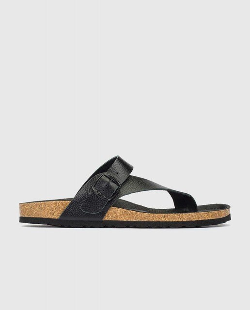 Sandalias de hombre de piel en negro · Yokono · El Corte Inglés