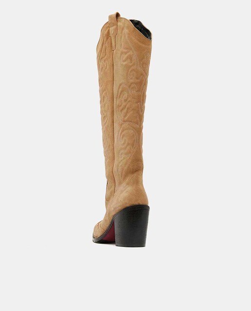 Botas de mujer camperas de serraje en color marrón claro · Cuplé · El Corte  Inglés