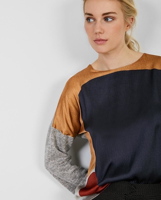 Camiseta de mujer de manga francesa con estampados · Trucco · El Corte  Inglés