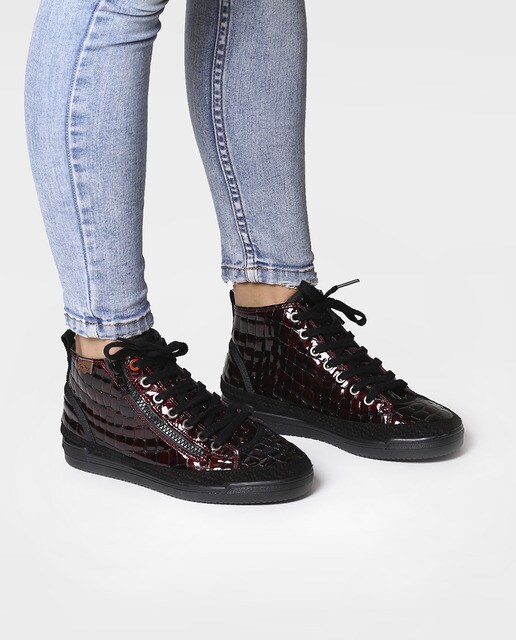 Botines de mujer Toni Pons Toni Pons hechos en piel de charol color rojo · Toni  Pons · El Corte Inglés