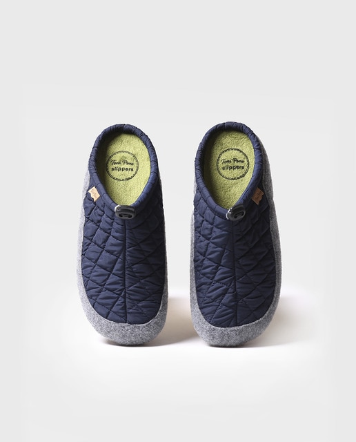Zapatillas de casa de hombre de tejido en color azul marino · Toni Pons ·  El Corte Inglés
