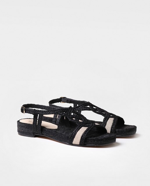 Alpargatas de cuña de mujer Toni Pons de yute en color negro · Toni Pons · El  Corte Inglés