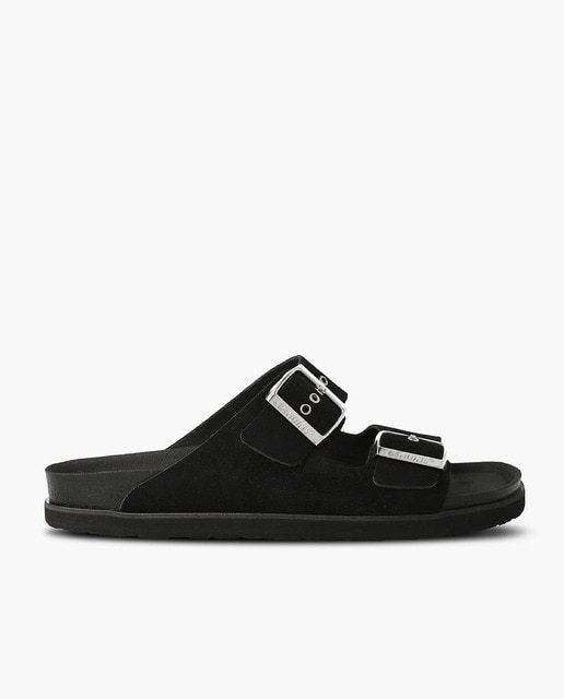 sandalias negras mujer el corte ingles