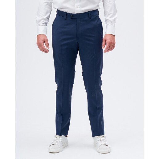 Imagen 0 de Pantalón de vestir de hombre slim fit en color azul índigo