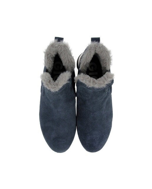 Botines de mujer Gioseppo de piel en color azul marino estilo deportivo  forrado con cuña exterior · Gioseppo · El Corte Inglés