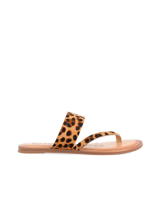 sandalias leopardo