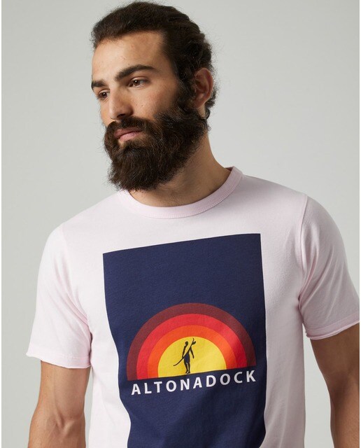 Camiseta de hombre en color rosa de manga corta · Altonadock · El Corte  Inglés