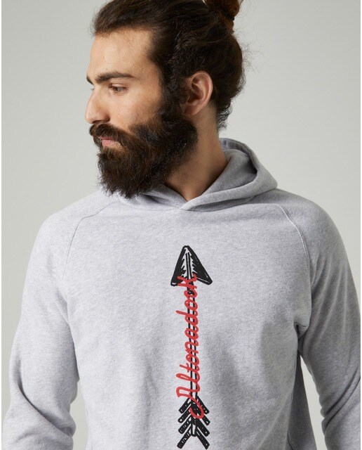 Sudadera de hombre en color gris con capucha y dibujo · Altonadock · El  Corte Inglés
