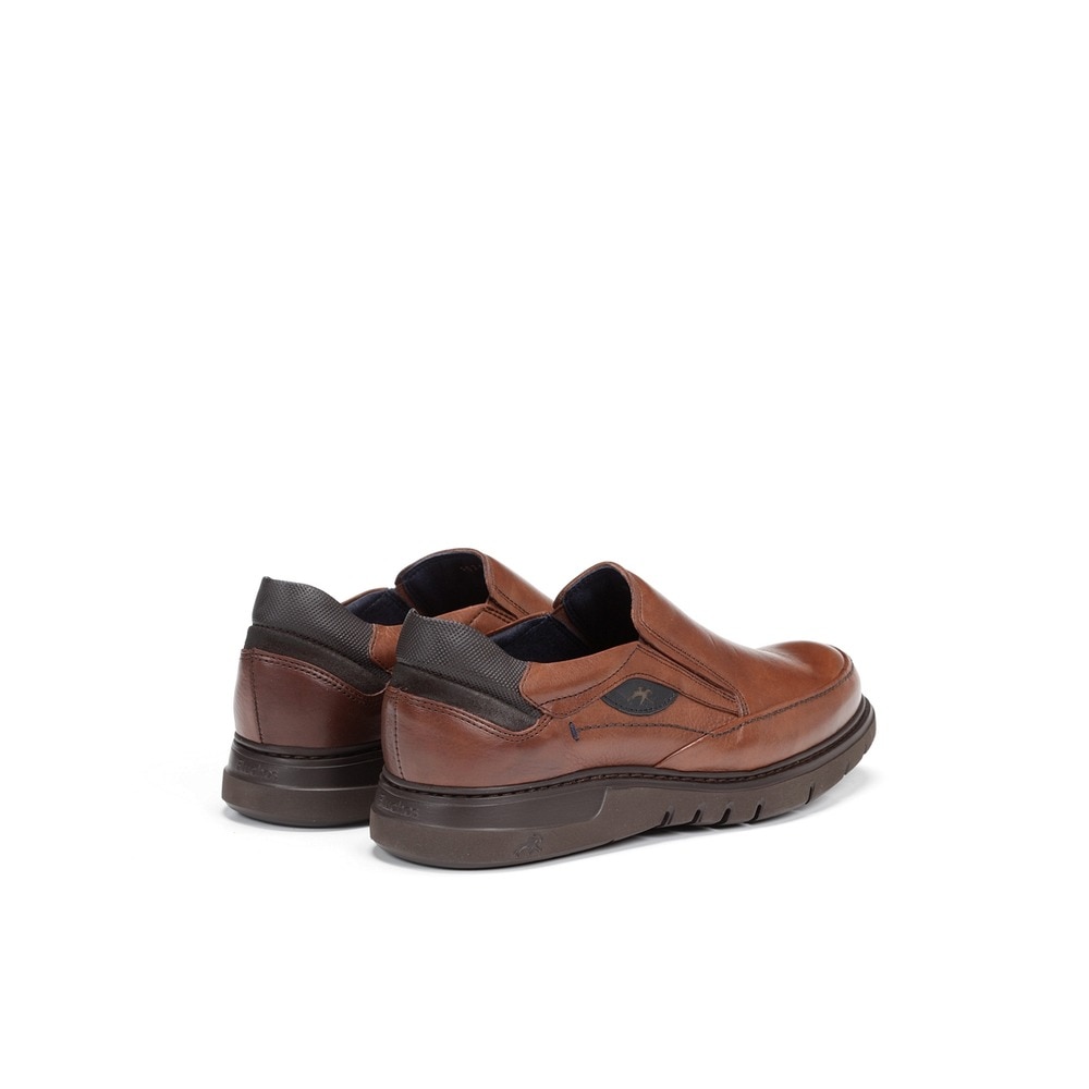 Náuticos de hombre en color de piel - Fluchos - Marrón Marrón-3