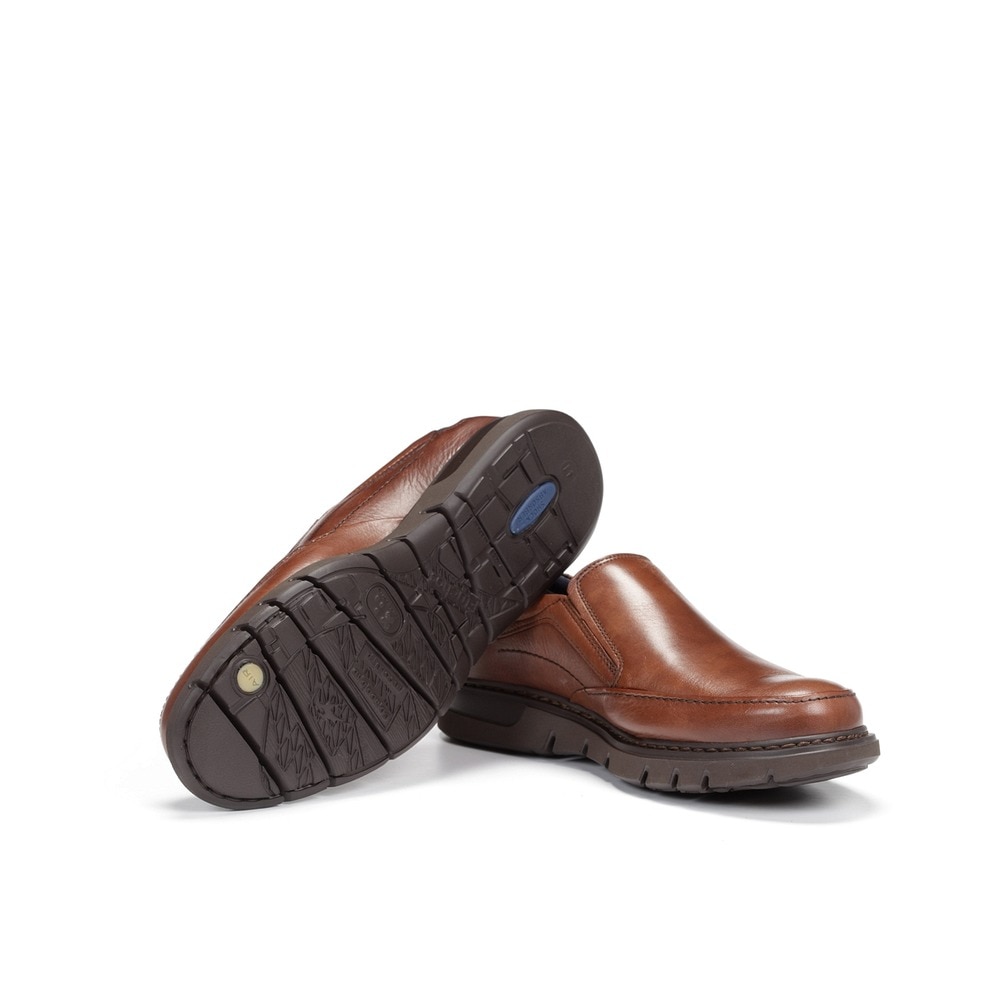 Náuticos de hombre en color de piel - Fluchos - Marrón Marrón-4