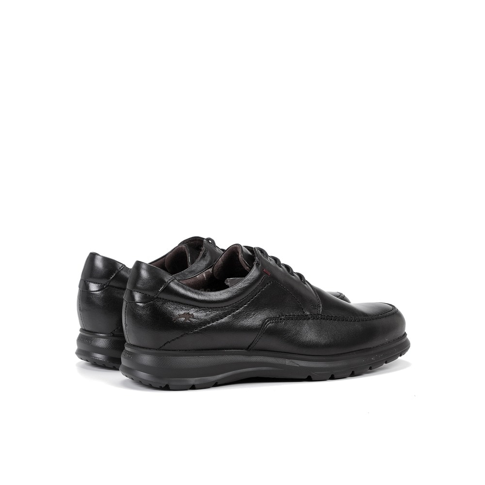 Zapatos de cordones de hombre en color de piel - Fluchos - Negro Negro-4
