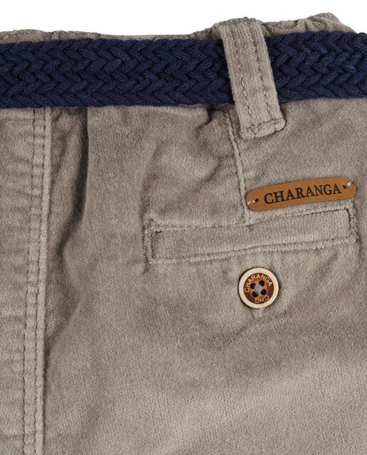 Pantalón largo de bebé en gris con bolsillos elástico · Charanga · El Corte  Inglés