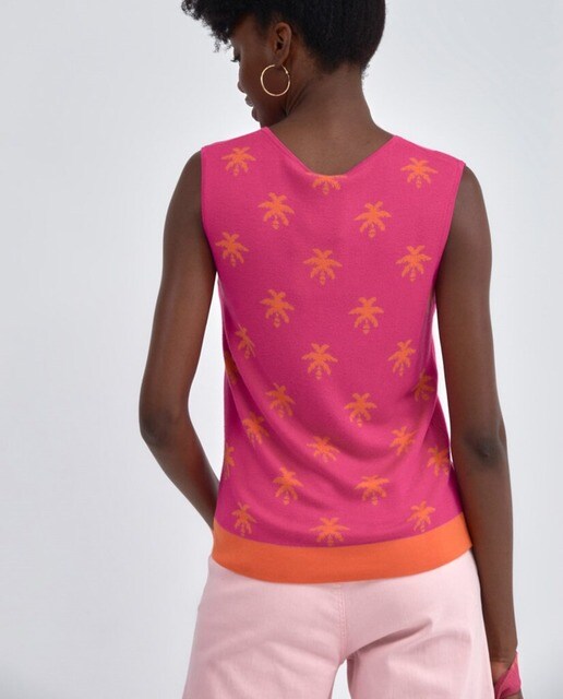 Jersey de mujer sin mangas con escote de pico · Surkana · El Corte Inglés