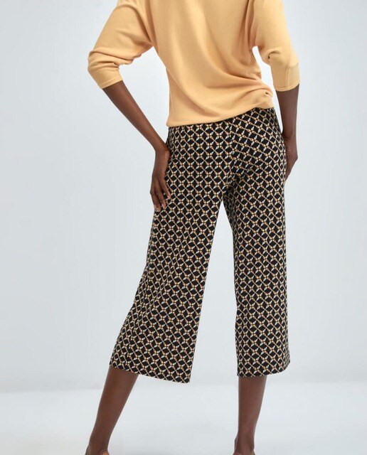 Pantalón culotte de mujer estampado con bolsillos · Surkana · El Corte  Inglés