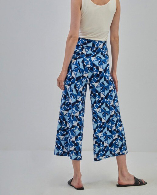 Pantalón culotte de mujer estampado con bolsillos · Surkana · El Corte  Inglés