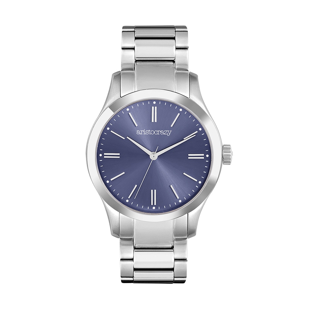 Reloj de mujer Mitte analógico de acero y esfera azul - Aristocrazy - Plata Plata-1