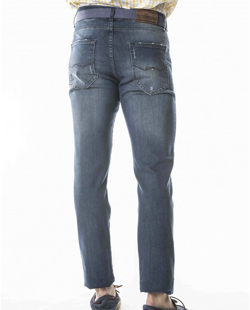 Vaquero de hombre modelo 2882 slim en color azul · Spagnolo · El Corte  Inglés