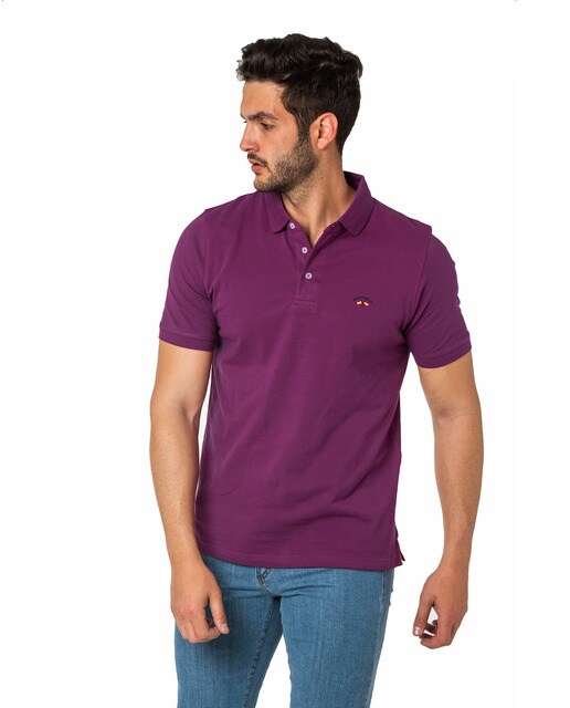 Polo piqué de hombre liso de manga corta · Spagnolo · El Corte Inglés