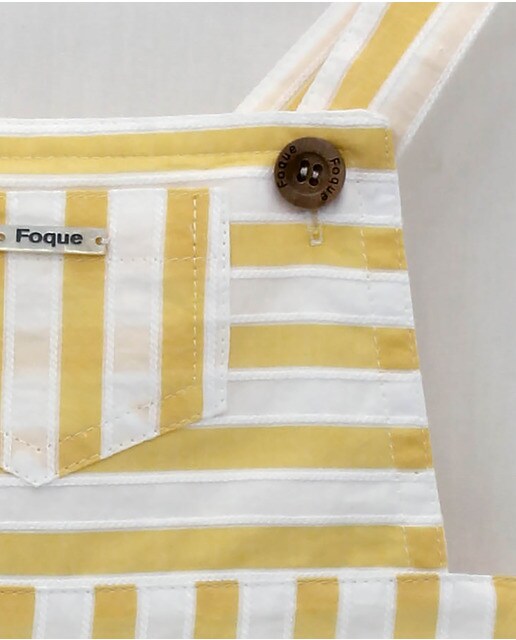 Peto de bebé niño de rayas en color amarillo · FOQUE · El Corte Inglés