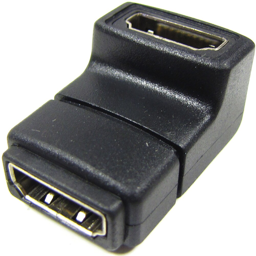Adaptador HDMI de tipo HDMIA hembra a HDMIA hembra acodado · El Corte