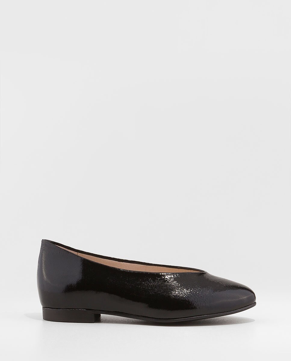 Gadea - Bailarinas De Mujer De Charol En Color Negro