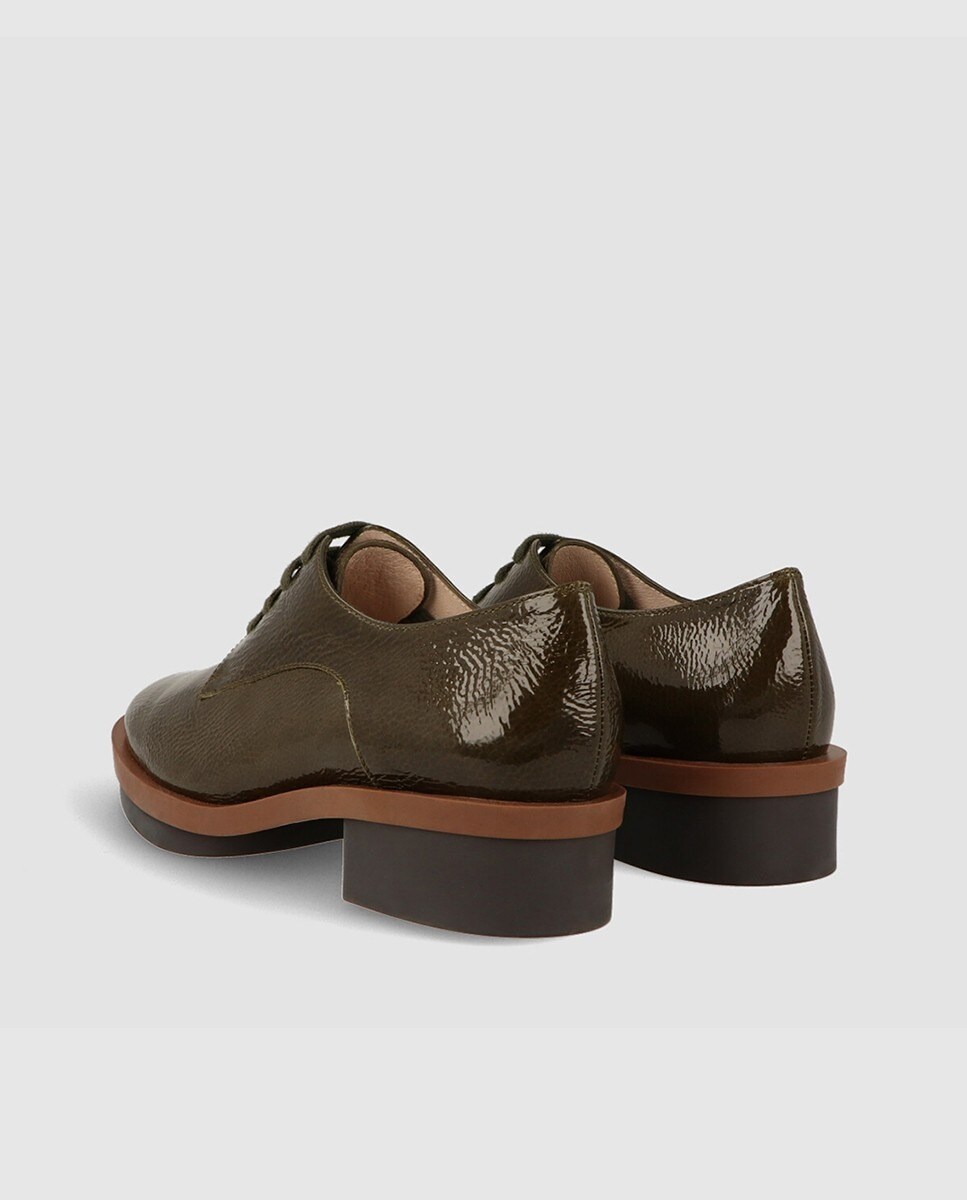 Zapatos de cordones de mujer Gadea en charol de color verde · GADEA by Lodi  · El Corte Inglés