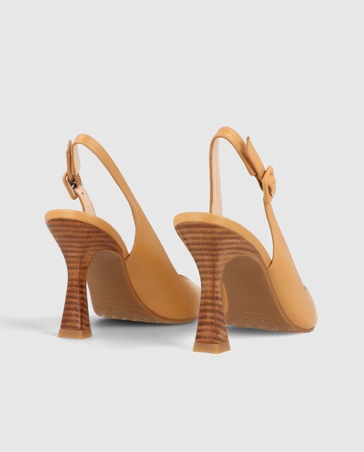 Zapatos de salón de mujer destalonados en ante color camel · Lodi · El  Corte Inglés