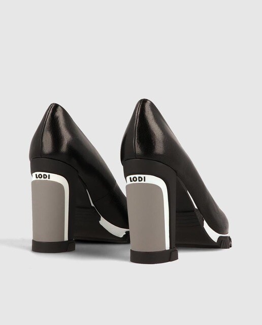 Zapatos de salón de mujer suela track en piel de color negro · Lodi · El  Corte Inglés