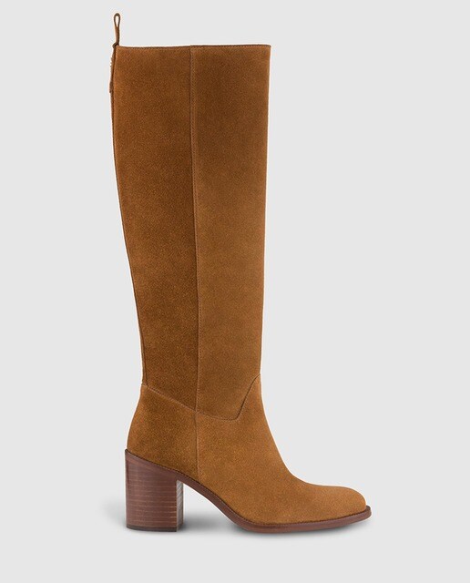 Bradford - Bota de ante elástico.# beige/47-talla-35 Mujer | Botas Pedro  Miralles - Jonah Bayliss