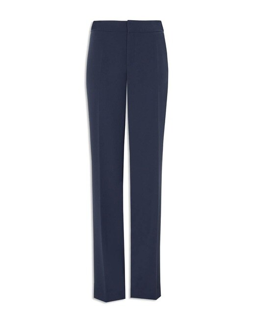 Pantalones rectos de mujer lisos con cierre delantero · Mirto · El Corte  Inglés