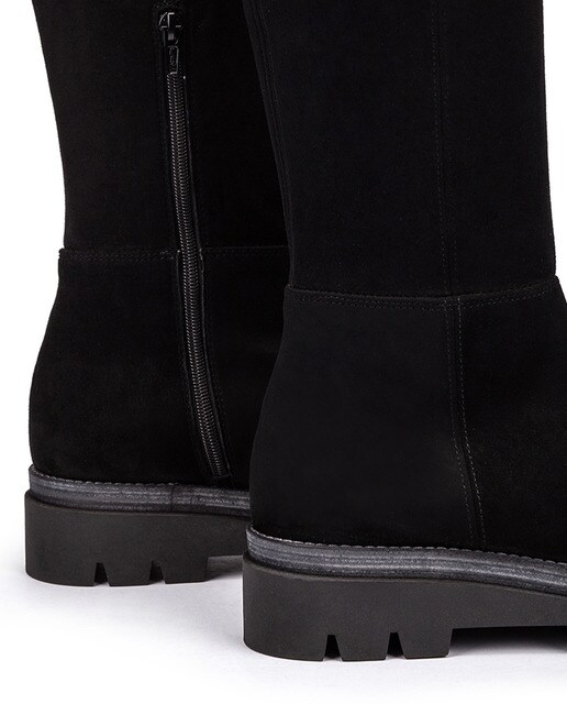 Botas de mujer de tejido en color negro · Pedro Miralles · El Corte Inglés