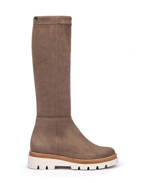TIBET Bota alta de piel vegana elastica 27358 Pedro Miralles