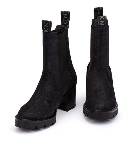 Botines de mujer de serraje en color marino · Weekend by Pedro Miralles · El  Corte Inglés