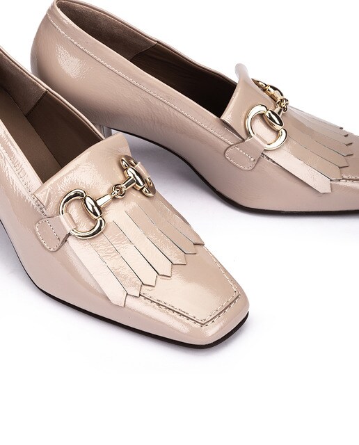 Zapatos de salón de mujer de charol en color nude · Pedro Miralles · El  Corte Inglés
