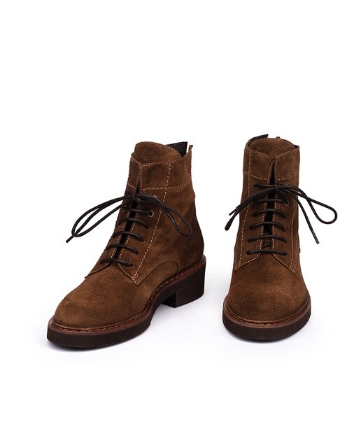 Botines de mujer de serraje en color marrón · Pedro Miralles · El Corte  Inglés