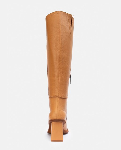Botas de mujer de piel color camel · Vienty · El Corte Inglés