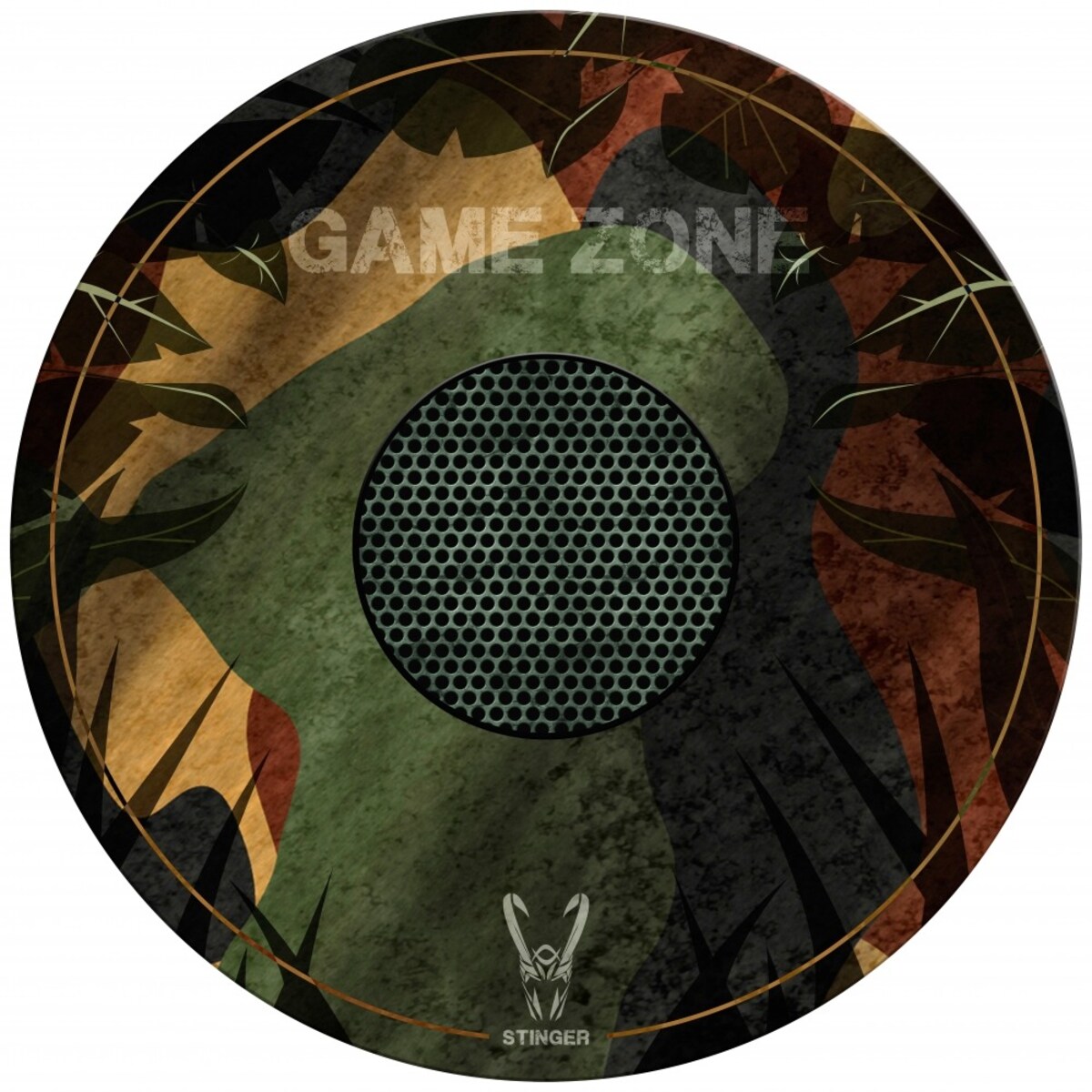 Alfombra Gaming de Suelo  Woxter Stinger Floorpad Camuflaje 120 cm Camuflaje-1