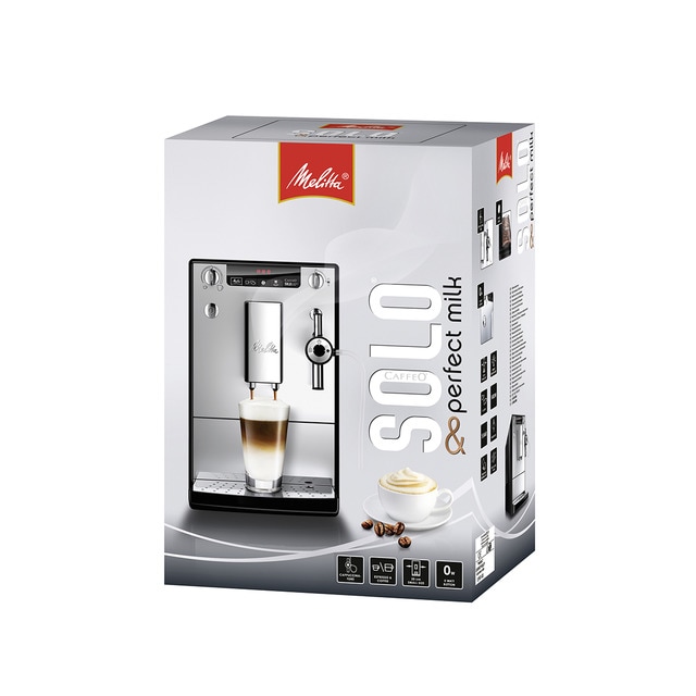 Cafetera Superautomática Melitta Caffeo® Solo\u0026Perfect Milk Plata PLUS  550-ECI- 9571/03 · El Corte Inglés