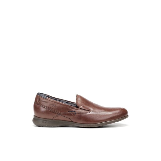 Imagen 0 de Mocasines de hombre en color marrón y fabricados en piel