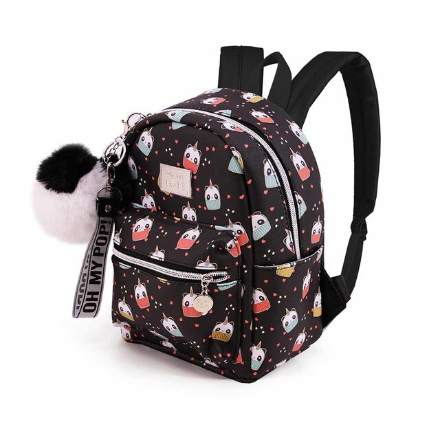 Mochila fashion pequeña Oh My Pop! Pandicorn en color negro · Oh My Pop · El  Corte Inglés