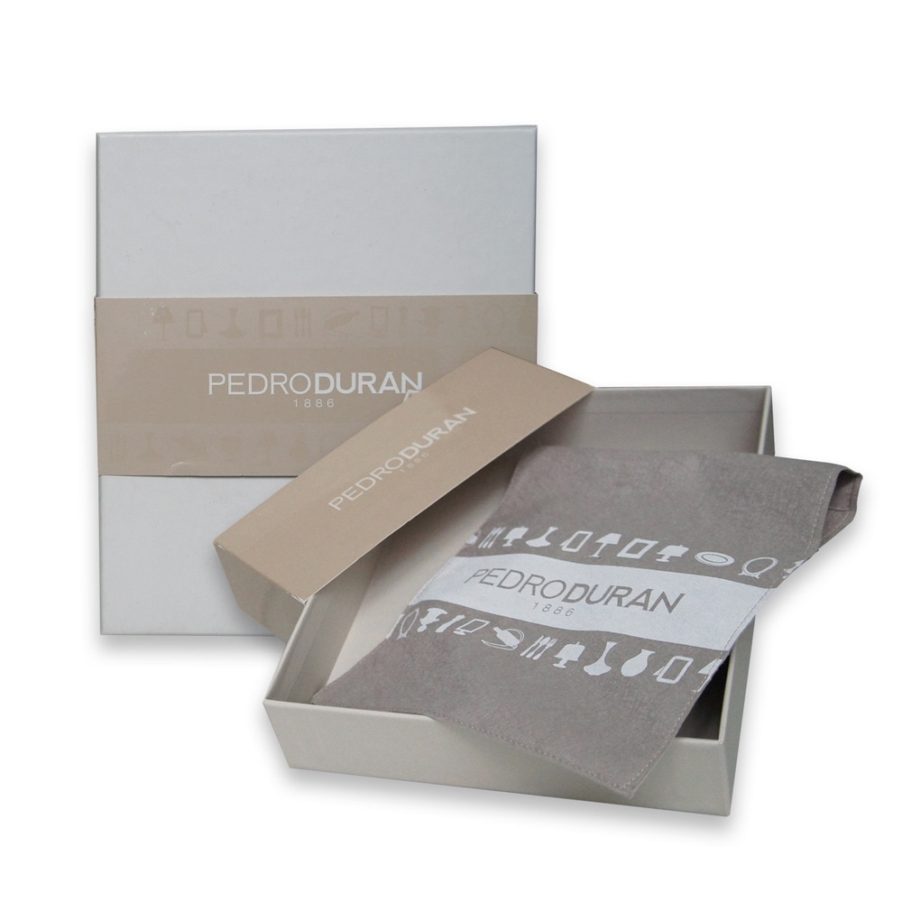 Imagen 2 de Caja decorativa Rombo Code de Pedro Durán - Marrón Marrón