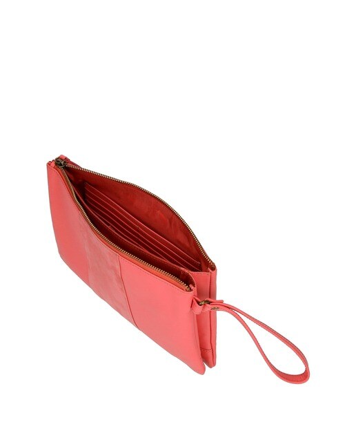 Bolso de mano Pepe Jeans Double en coral con cremallera · Pepe Jeans · El  Corte Inglés