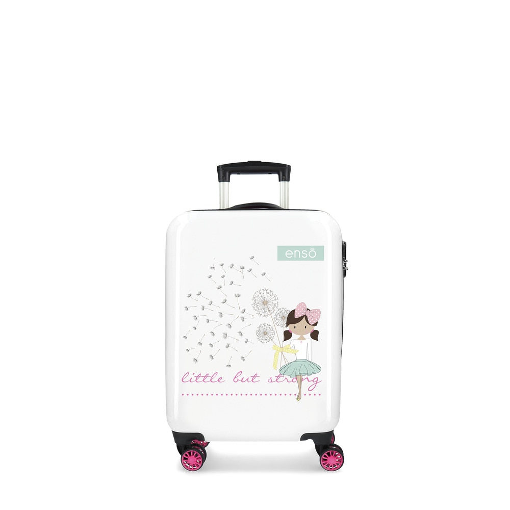 Imagen 0 de Maleta de cabina Fantasy Little rígida blanca con capacidad 32L Blanco