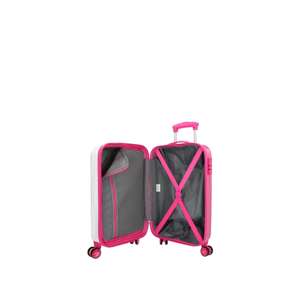 Maleta de cabina Fantasy Little rígida blanca con capacidad 32L - Enso - Blanco Blanco-4