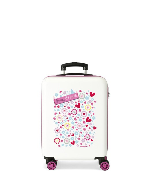 Maleta de cabina infantil Enjoy and Smile rígida con capacidad de 34L ·  Movom · El Corte Inglés