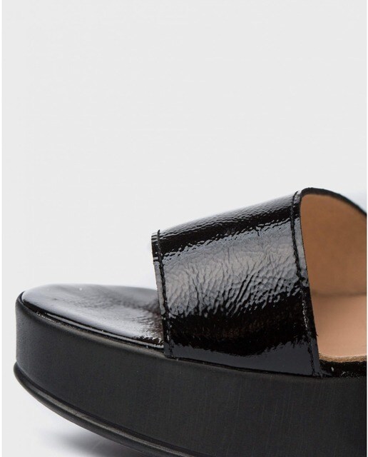 Sandalias de tacón de mujer de piel color negro · Wonders · El Corte Inglés