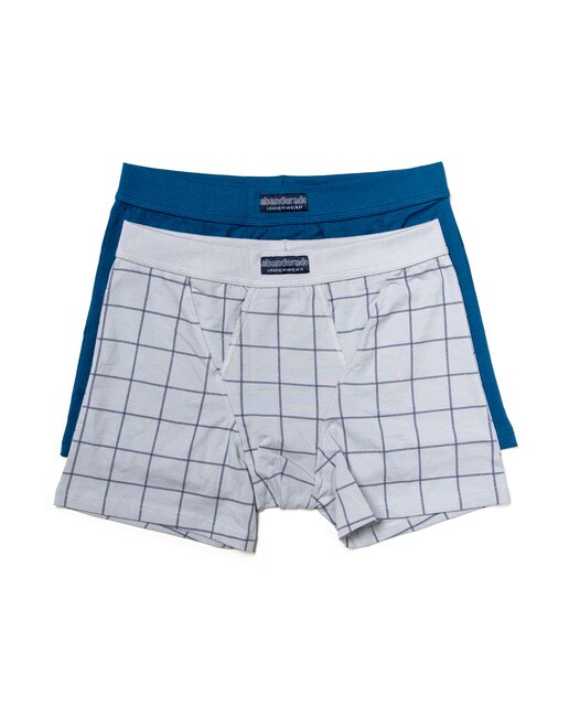 Pack de dos bóxers de punto de hombre en varios colores · Abanderado · El  Corte Inglés